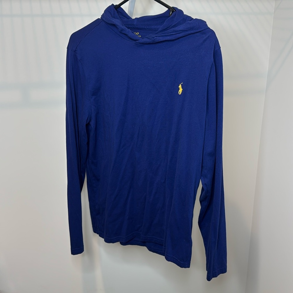Polo Ralph Lauren Blue Hooded Pullover
